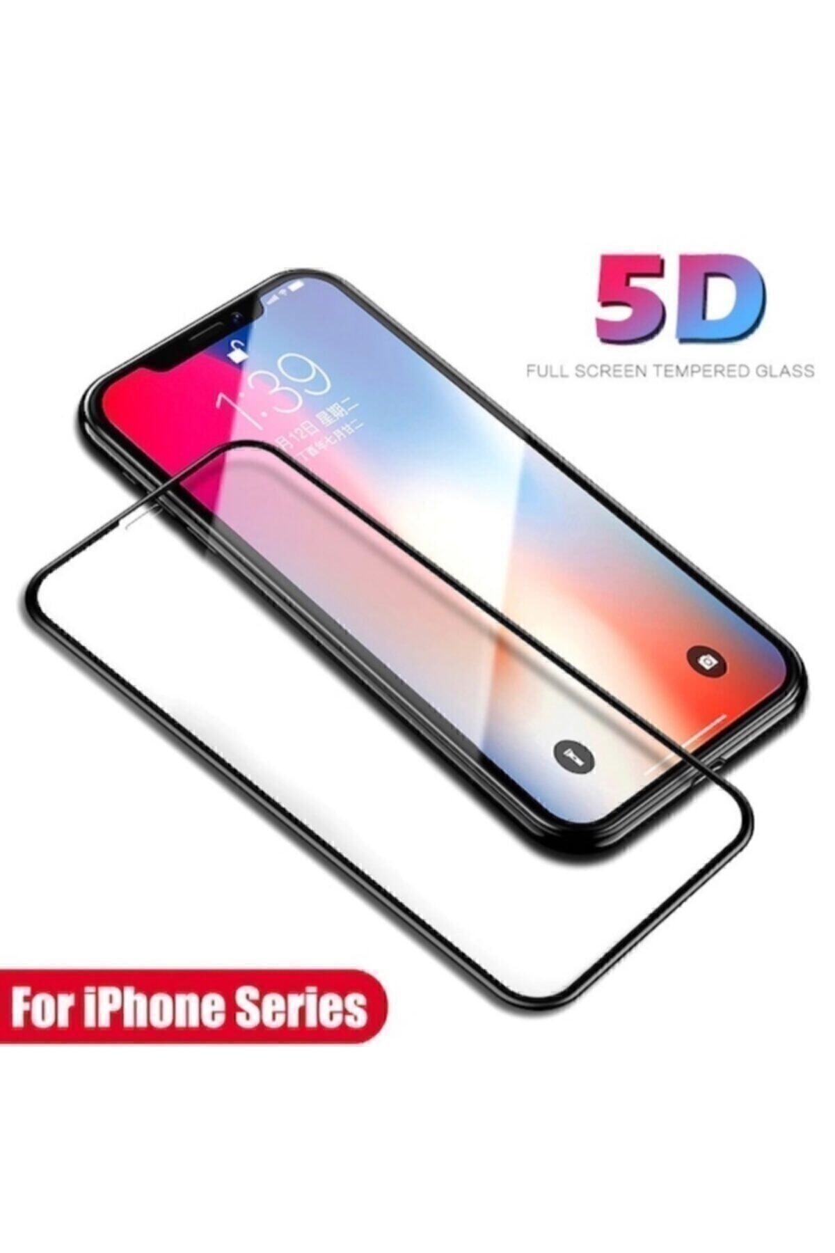 Iphone 11 Tam Kaplayan Ekran Koruyucu - 5d Darbe Emici Temperli Kırılmaz Cam