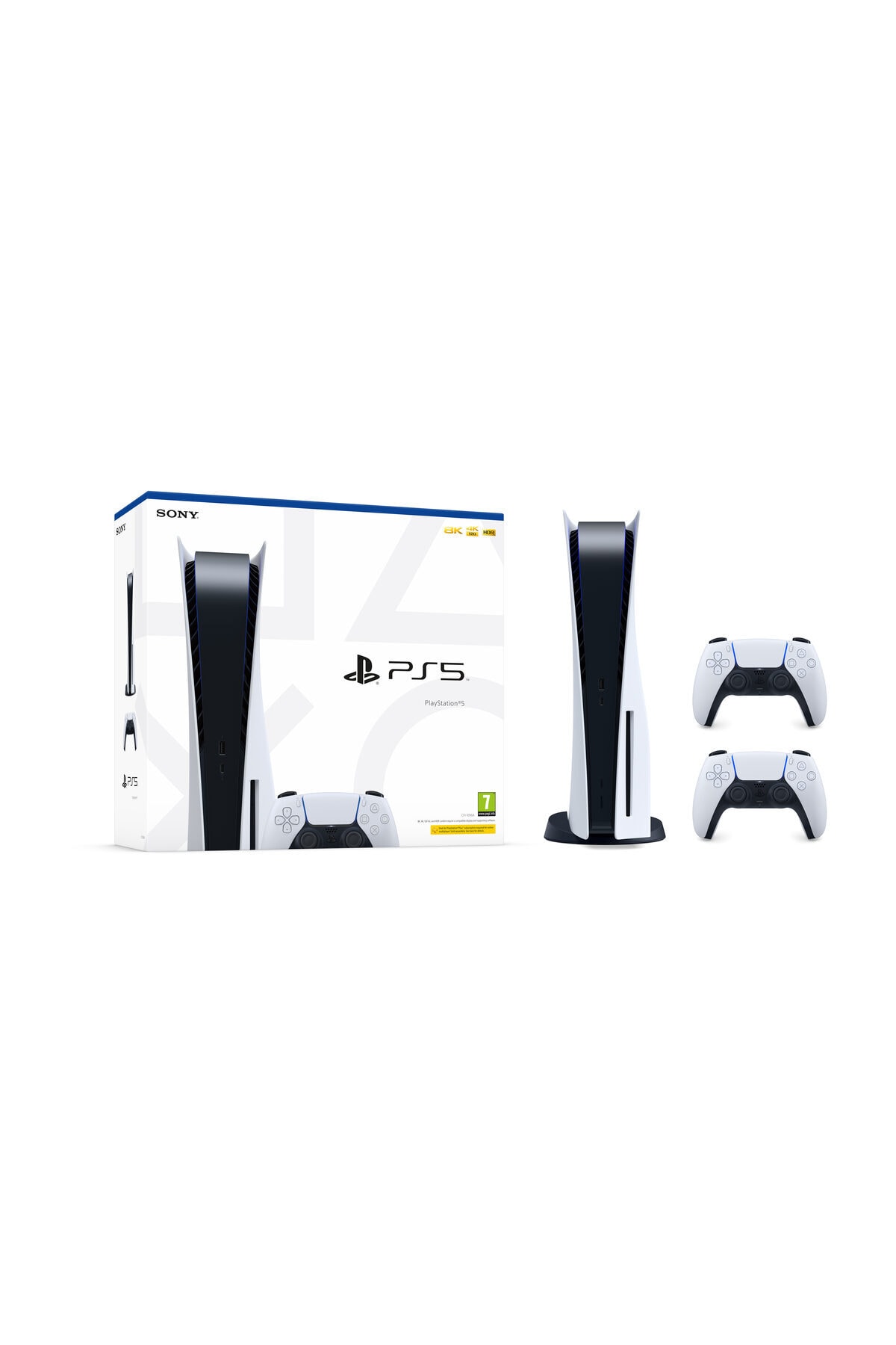 Playstation 5 825 GB - Türkçe Menü + 2. PS5 DualSense (Eurasia Garantili)