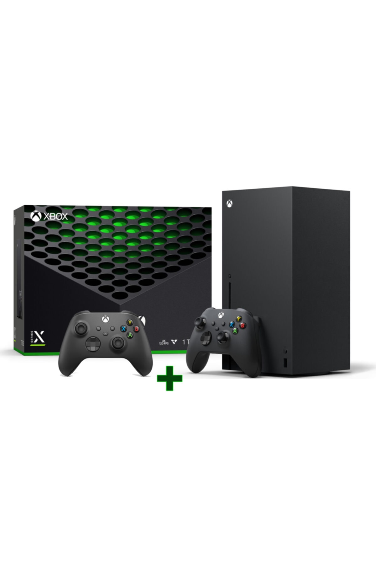 Xbox Series X Oyun Konsolu Siyah 1 Tb + 2. Kol